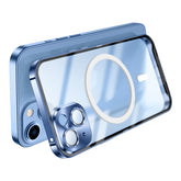 Frosted Metal Phone Case with Magnetic